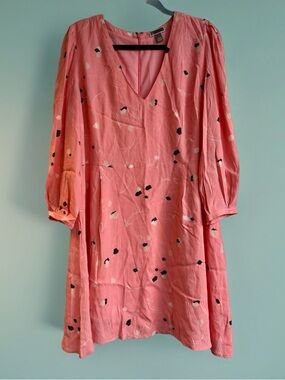 Chelsea28 Women’s V-Neck midi Dress large